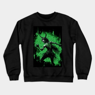 Mörk Borg Bestiary - Satyr Poster Crewneck Sweatshirt